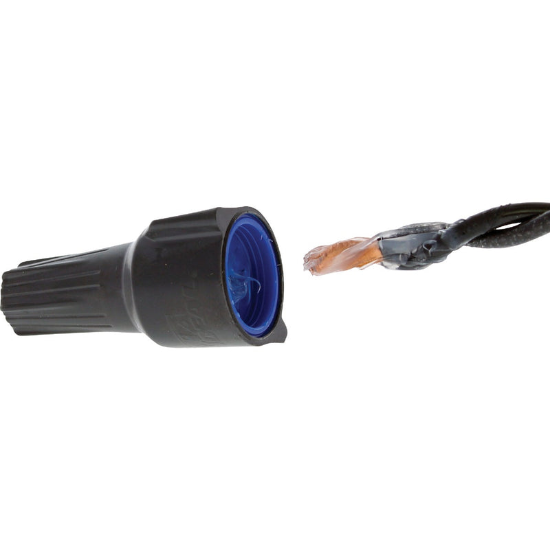 Ideal WeatherProof Large Aqua Blue/Dark Blue Copper to Copper Wire Connector (15-Pack)