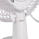 Best Comfort 6 In. 2-Speed White Clip-On Fan