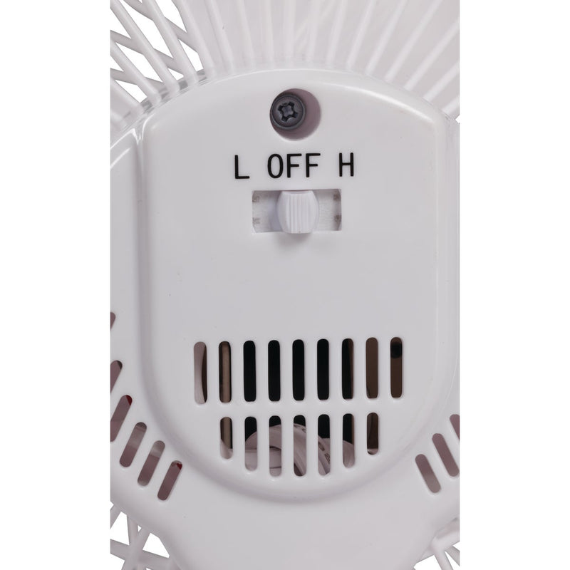 Best Comfort 6 In. 2-Speed White Clip-On Fan