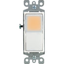 Leviton Decora Residential Grade 15 Amp Rocker Single Pole Switch, White