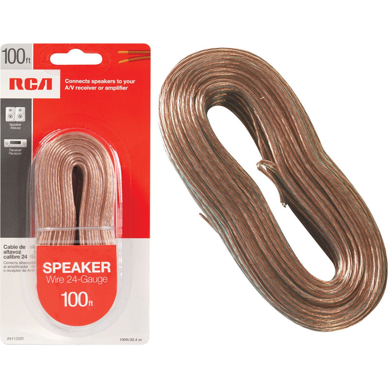 RCA 100 Ft. 24/2 Stranded Speaker Wire