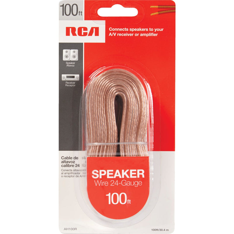 RCA 100 Ft. 24/2 Stranded Speaker Wire