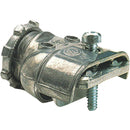 Halex 3/8 In. Duplex Clamp Armored Cable/Conduit Connector (2-Pack)