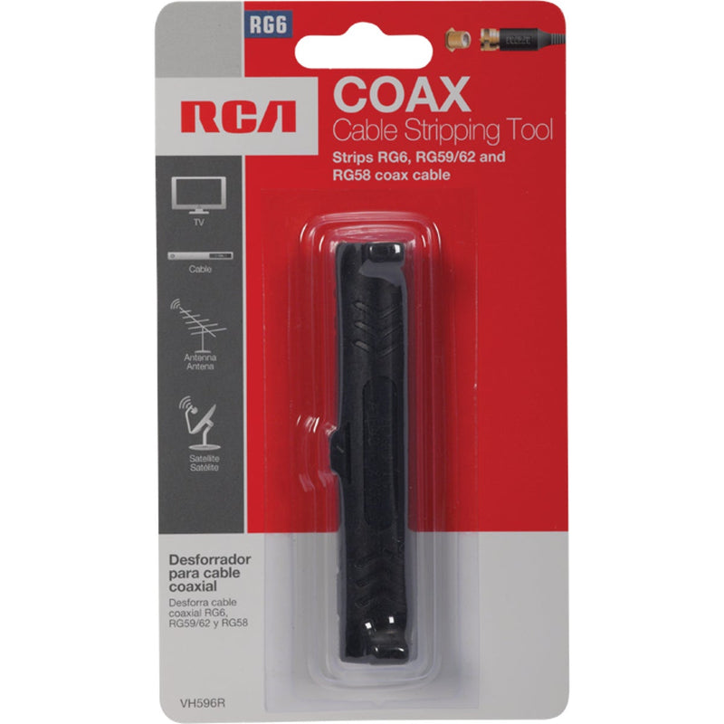 RCA RG-6 & RG-59 Plastic Coaxial Cable Stripper