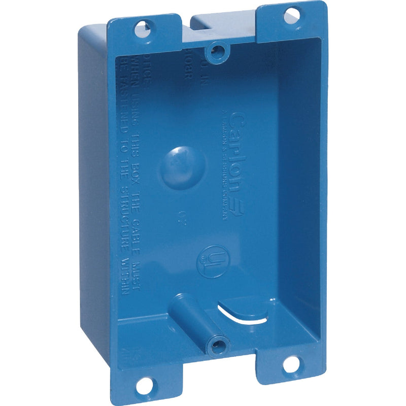 Carlon 1-Gang PVC Molded Old Work Switch Box