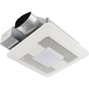 Panasonic Whisper Thin 80/100 CFM 0.5/0.9 Sones 120V Auto Bath Exhaust Fan with LED Light