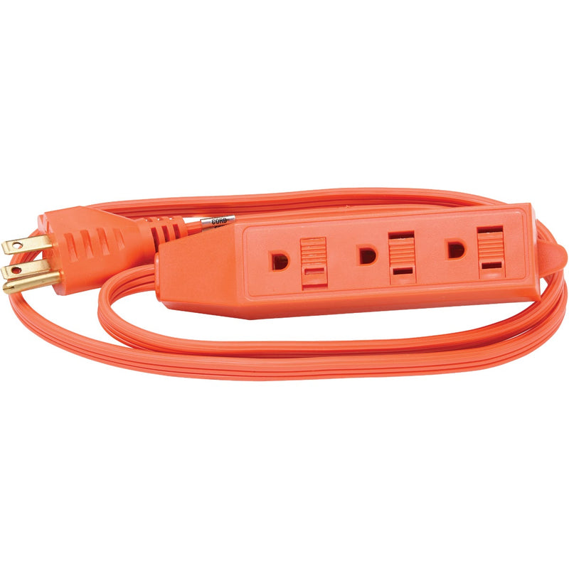 Do it Best 3 Ft. 16/3 Triple Tap Extension Cord