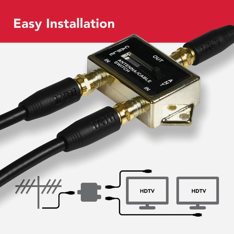 RCA A/B Coax Switch