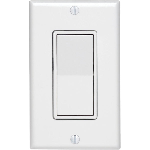 Do it Best Residential Grade 15 Amp Rocker Single Pole Switch, White