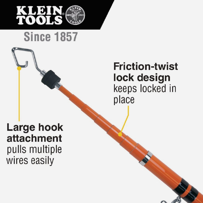 Klein WireSpanner Plus Resin Telescopic Pole