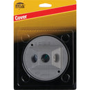 Bell 3-Outlet Round Zinc Gray Cluster Weatherproof Outdoor Box Cover