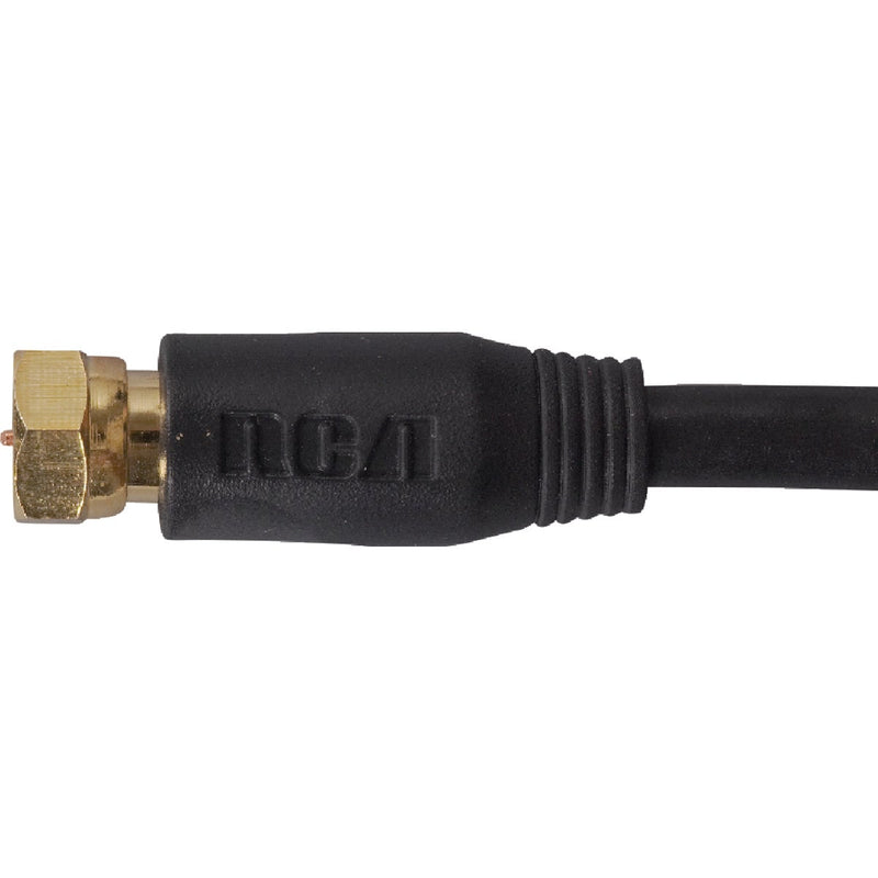 RCA 12 Ft. Black Digital RG6 Coaxial Cable