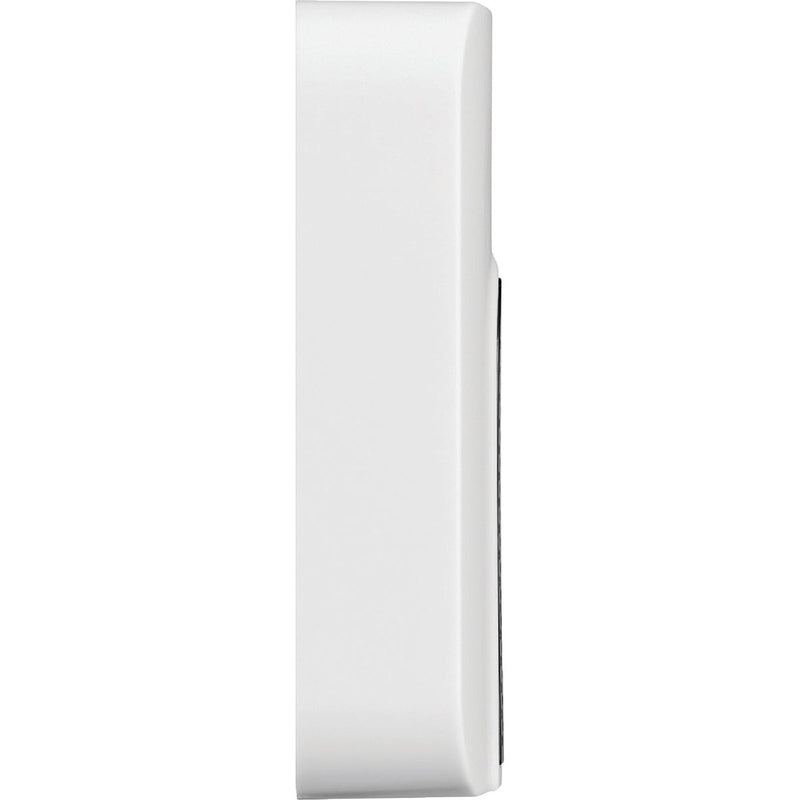 Heath Zenith Battery Operated White with Black accent Wireless Door Chime