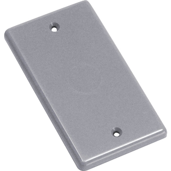 Steel City Blank 4-1/4 In. x 2-5/16 In. Handy Box Cover