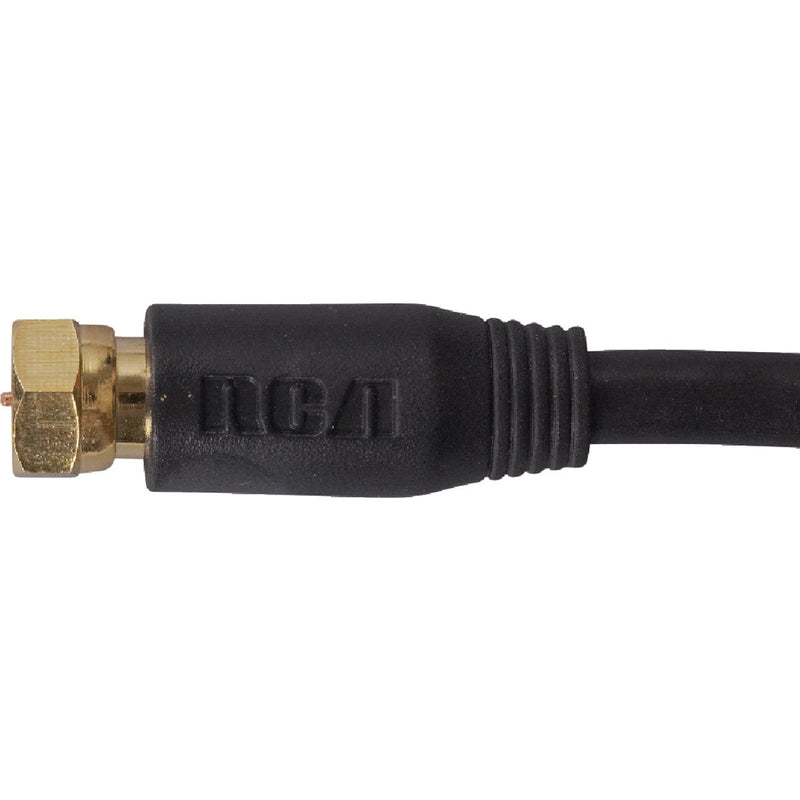 RCA 6 Ft. Black Digital RG6 Coaxial Cable