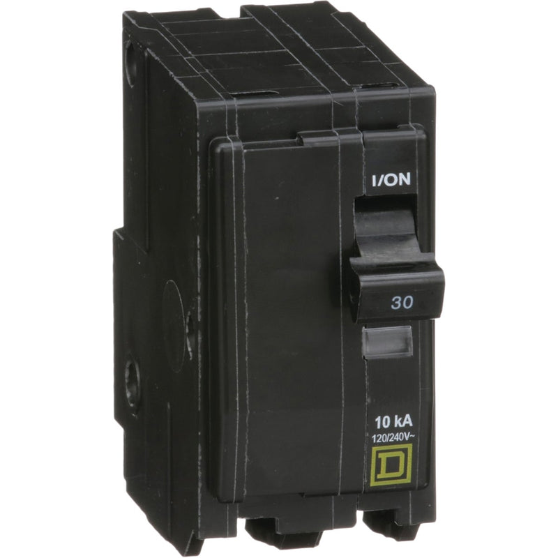 Square D QO 30A Double-Pole Standard Trip Circuit Breaker