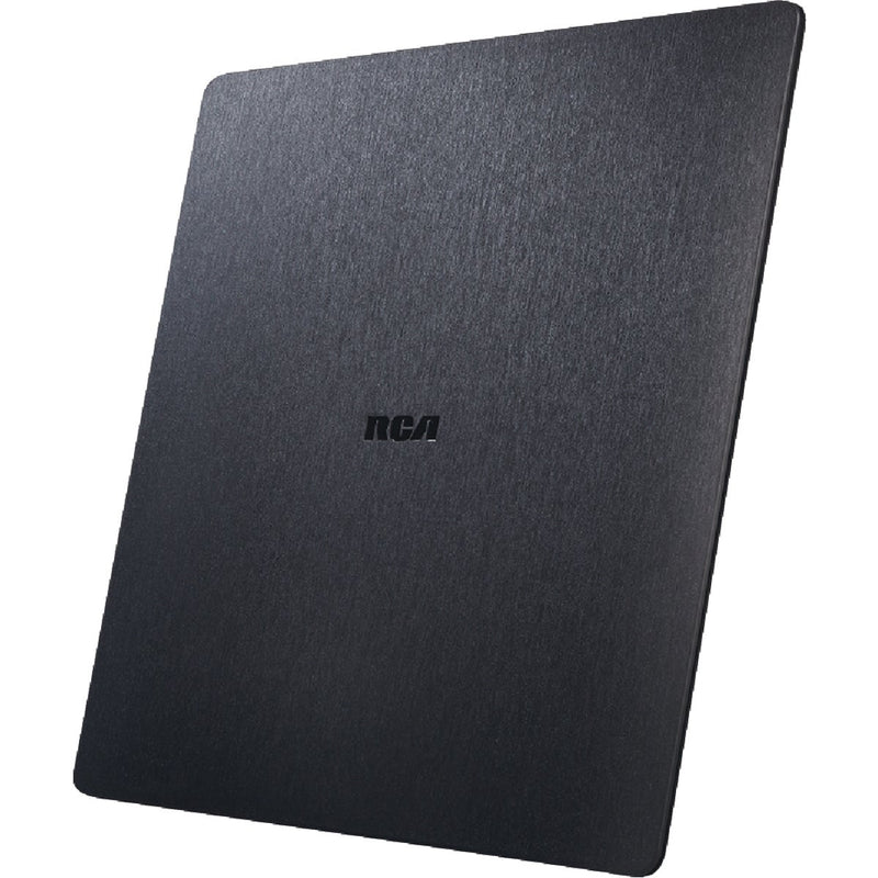 RCA Platinum Series Black 8.53 In. Amplified Flat Indoor Antenna