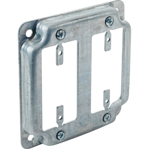 Southwire GFI 2-Outlet 4 In. x 4 In. Square Device Cover