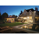 Halo White Motion Sensing Dusk To Dawn Incandescent Floodlight Fixture