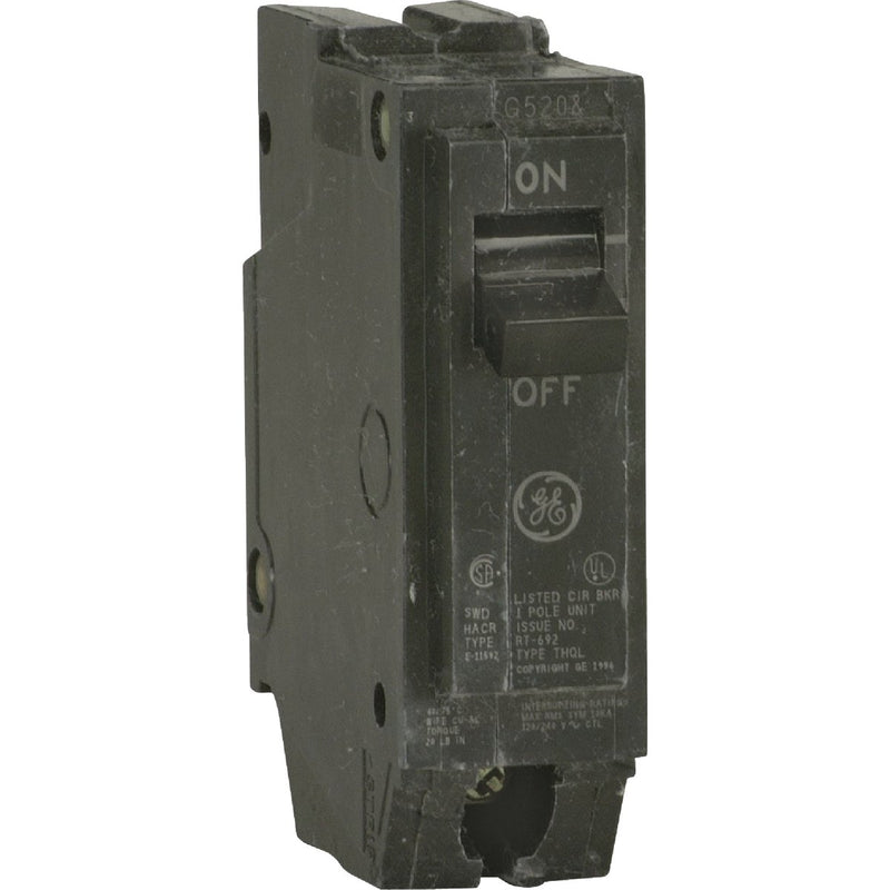 GE THQL 30A Single-Pole Standard Trip Circuit Breaker