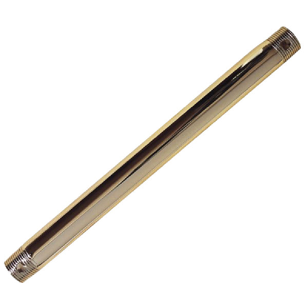 Hunter Bright Brass 3/4 In. Dia. X 12 In. L. Downrod for 9 Ft. Ceilings