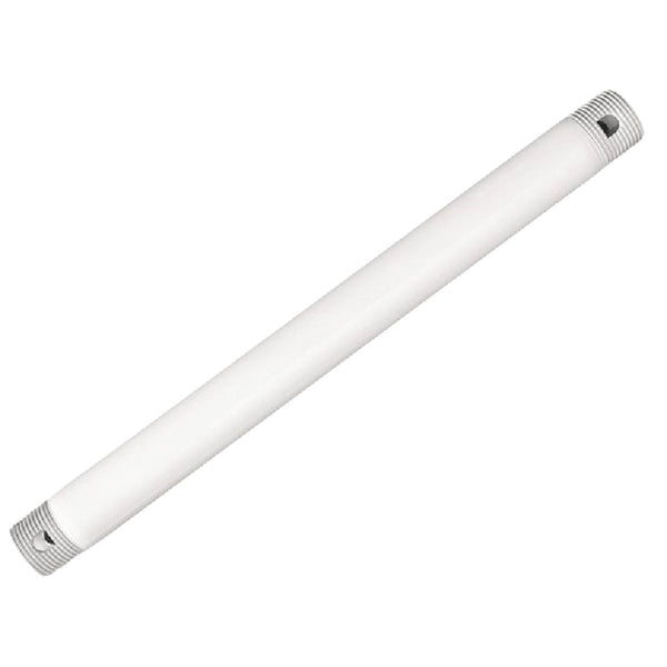 Hunter White 3/4 In. Dia. X 12 In. L. Downrod for 9 Ft. Ceilings