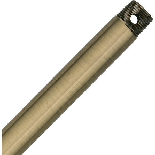 Hunter Antique Brass 3/4 In. Dia. X 12 In. L. Downrod for 9 Ft. Ceilings