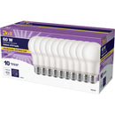 Do it 60W Equivalent Soft White A19 Medium LED Light Bulb, Title 20 (10-Pack)