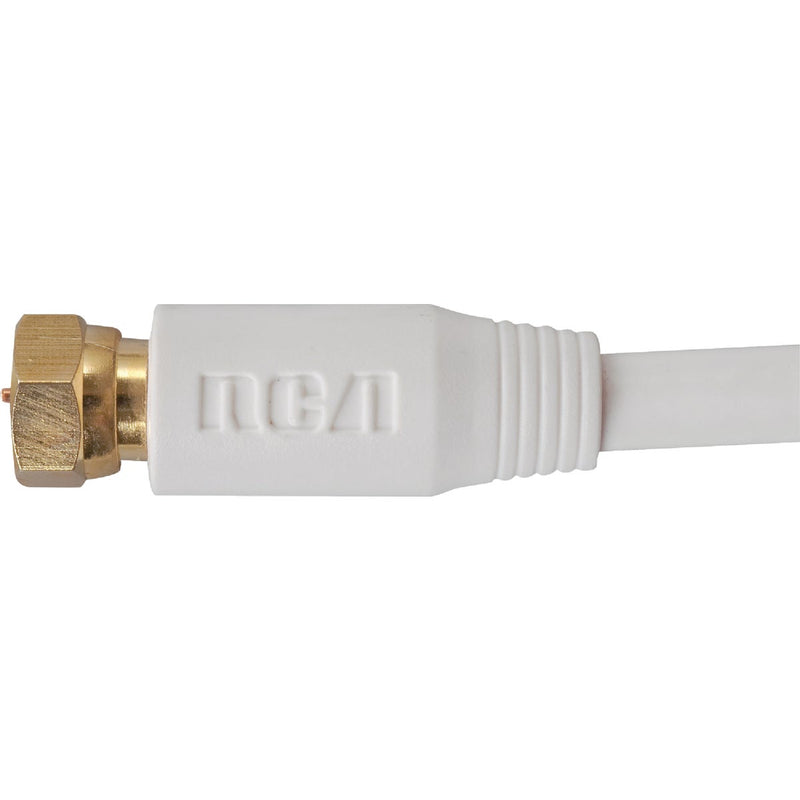 RCA 50 Ft. White Digital RG6 Coaxial Cable