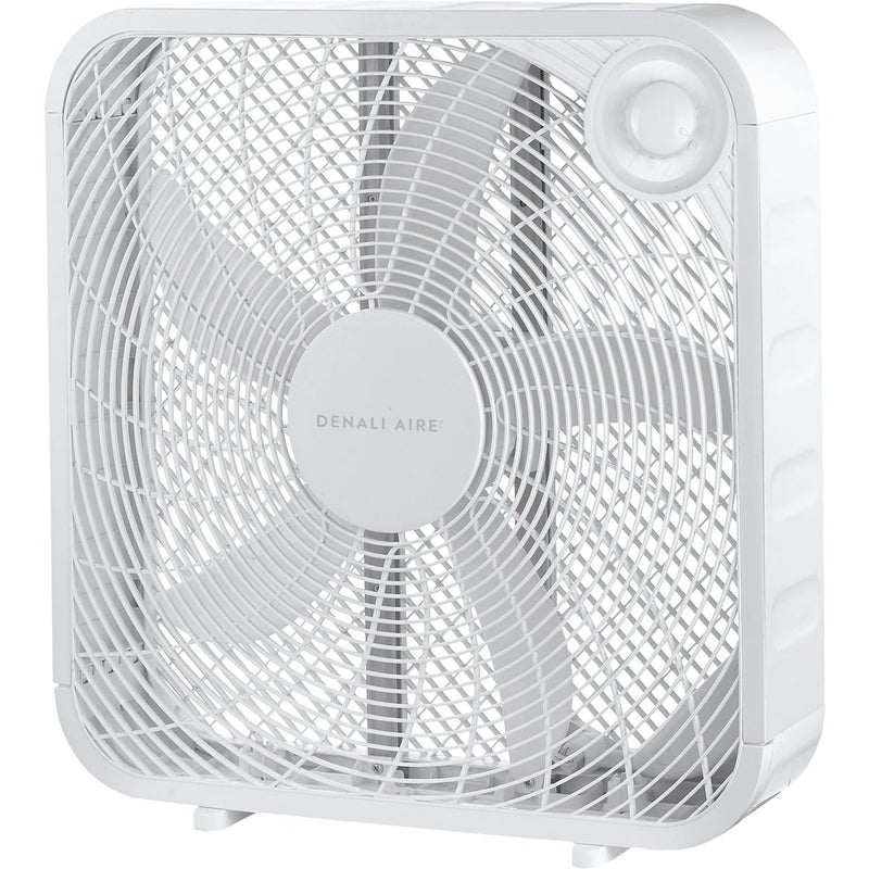 Denali Aire 20 In. 3-Speed White Weather Resistant Box Fan