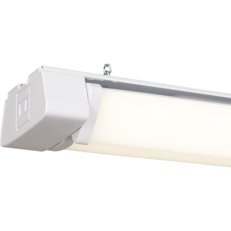 4 Ft. 2-Bulb LED Linkable Shop Light Fixture