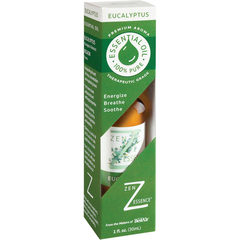 BestAir Zen Essence 1 Oz. Eucalyptus Scented Essential Oil Humidifier Fragrance