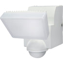 IQ America White 500 Lm. LED Motion Sensing Battery Operated 1-Head Security Light Fixture