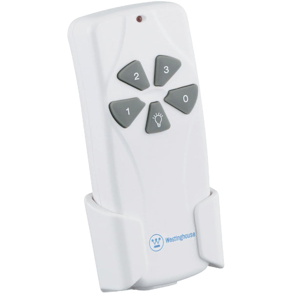 Westinghouse White Universal 3-Speed Ceiling Fan Remote Control