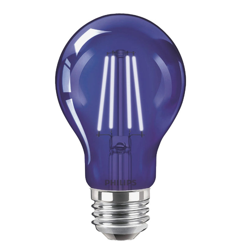 Philips Blue A19 Medium 4W Indoor/Outdoor LED Decorative Party Light Bulb