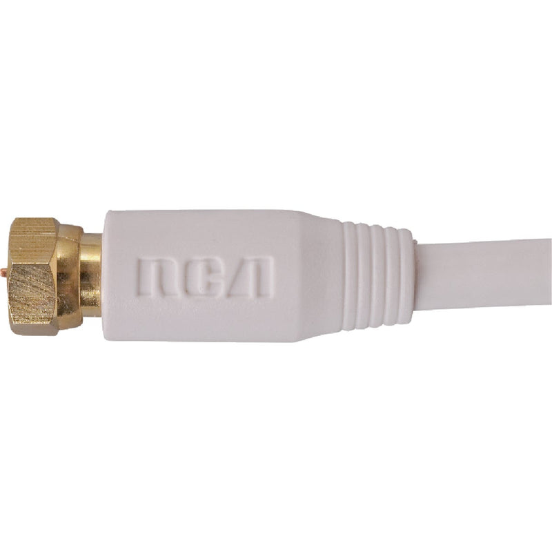 RCA 12 Ft. White Digital RG6 Coaxial Cable