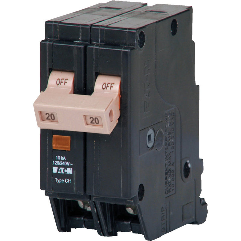 Eaton CHF 20A Double-Pole Standard Trip Circuit Breaker