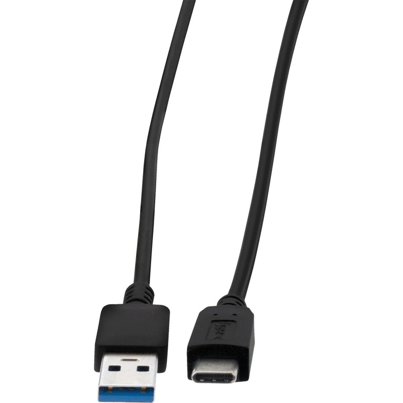 Blue Jet 3 Ft. Black Type-C USB to Type-A USB Charging & Sync Cable