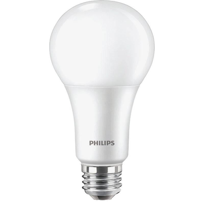 Philips 50/100/150W Equivalent Soft White A21 Medium 3-Way LED Light Bulb