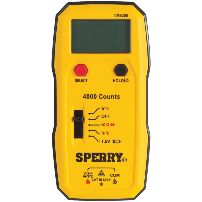 Sperry 7-Function 600V Digital Multimeter