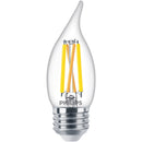 Philips Ultra Definition 60W Equivalent Soft White BA11 Medium LED Decorative Light Bulb (3-Pack)