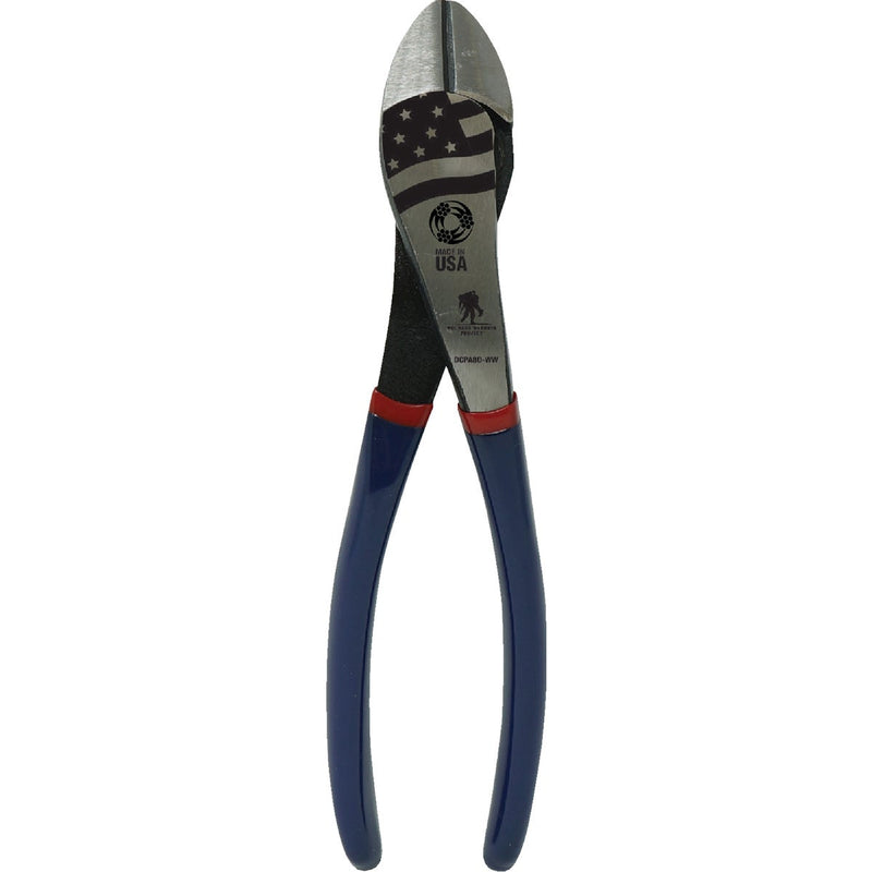 Southwire Wounded Warrior Project 8 In. Diagonal Cutting Pliers with Angled Head