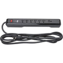 Do it Best 7-Outlet 1060J Black Surge Protector with 10 Ft. Cord