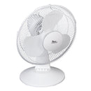 Best Comfort 12 In. 3-Speed White Oscillating Table Fan