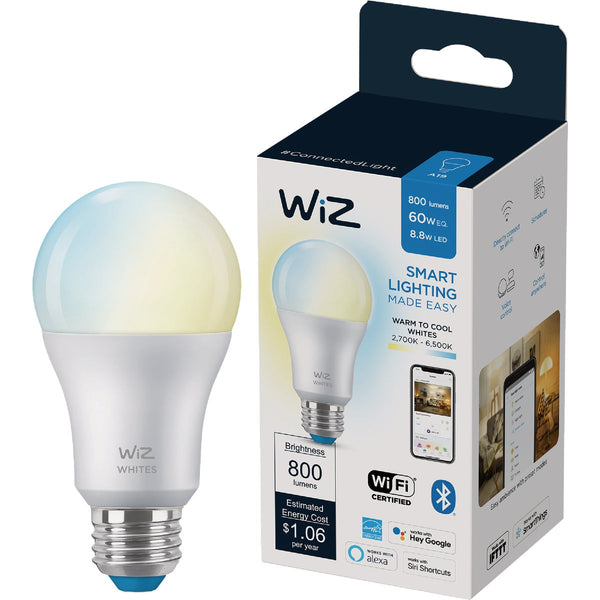 Wiz 60W Equivalent Smart A19 LED Light Bulb