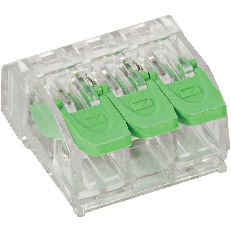 Gardner Bender 3-Port 600V Push-In Connector (10-Pack)