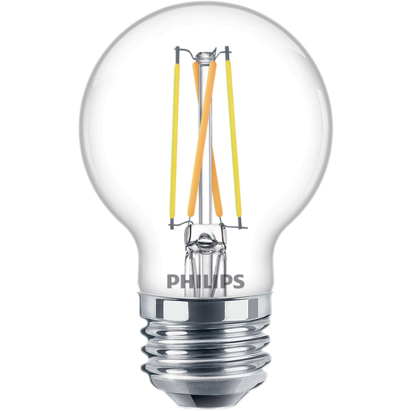 Philips Ultra Definition 40W Equivalent Soft White G16.5 Medium LED Decorative Light Bulb (2-Pack)