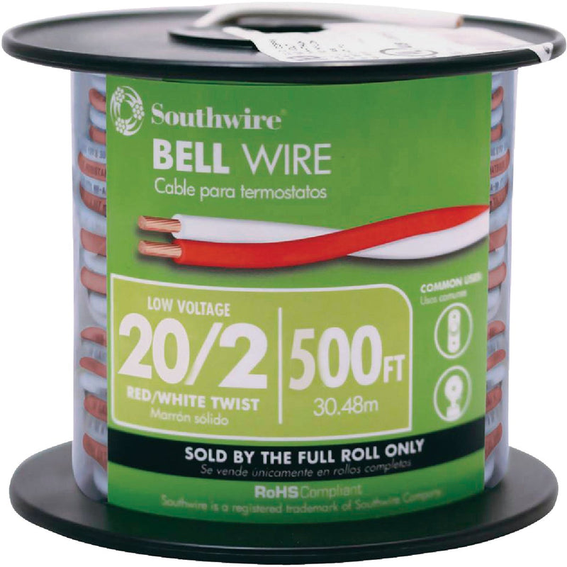 Coleman Cable 500 Ft. 20AWG Bell Wire