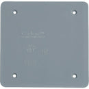 Carlon 2-Gang Blank 4 In. x 4 In. Square Blank Cover