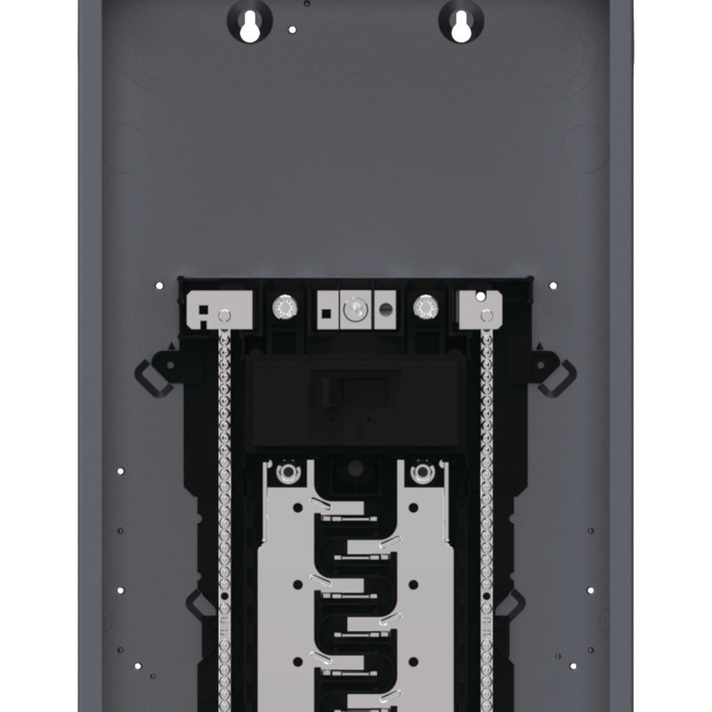 Square D Homeline 200A 40-Space 80-Pole Indoor Meter Breaker Panel